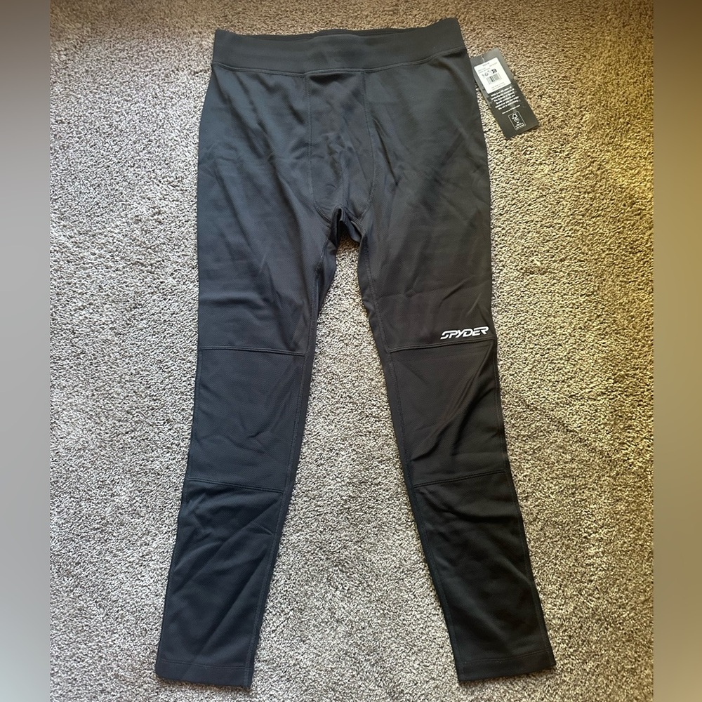 Spyder Black Charger Pants for Men